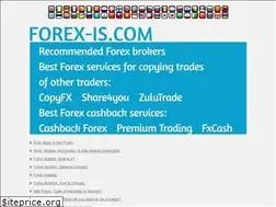 Sites similar to forex-is.com