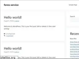 Sites similar to forex-service.space