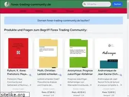 Sites similar to forex-trading-community.de
