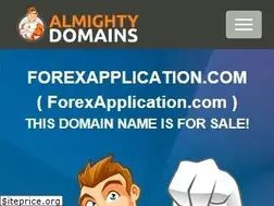 Sites similar to forexapplication.com