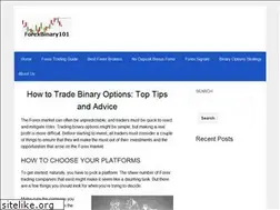 Sites similar to forexbinary101.com