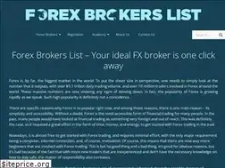 Sites similar to forexbrokerslist.org
