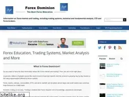 Sites similar to forexdominion.com