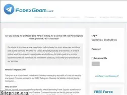 Sites similar to forexgram.live