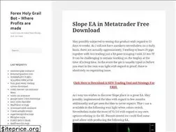 Sites similar to forexholygrailbot.com