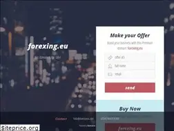 Sites similar to forexing.eu