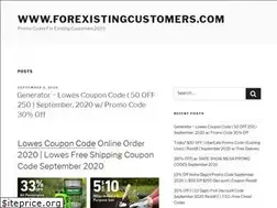 Sites similar to forexistingcustomers.com