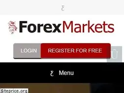 Sites similar to forexmarkets.com