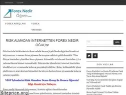 Sites similar to forexnedirogren.com