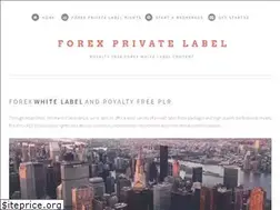 Sites similar to forexprivatelabel.com