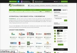 Sites similar to forexrebate.me