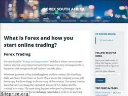 Sites similar to forexsouthafrica.wordpress.com