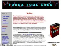 Sites similar to forextoolshed.com