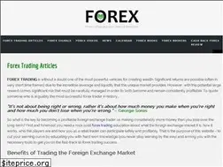 Sites similar to forextradingarticles.com