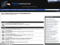 Sites similar to forextradingforen.de
