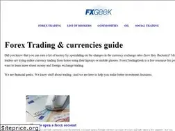 Sites similar to forextradinggeek.com