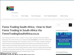 Sites similar to forextradingsouthafrica.co.za