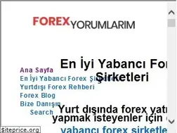 Sites similar to forexyorumlarim.com