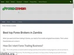 Sites similar to forexzambia.com