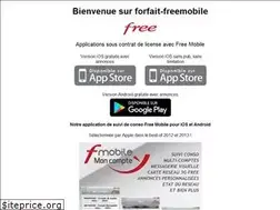 Sites similar to forfait-freemobile.fr