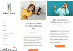 Sites similar to forfait-mobile.info