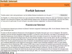 Sites similar to forfaitinternet.ca