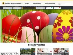 Sites similar to forfaitsvacancesquebec.com
