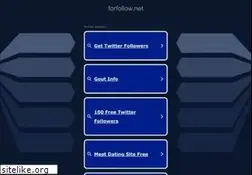 Sites similar to forfollow.net
