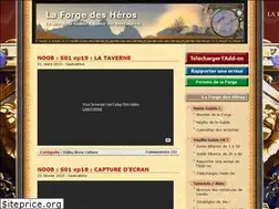 Sites similar to forgedesheros.fr