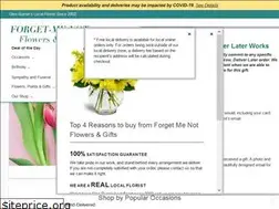 Sites similar to forget-me-not-flowers.com