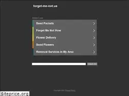 Sites similar to forget-me-not.us