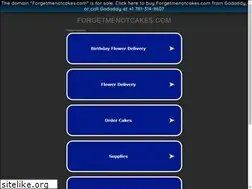 Sites similar to forgetmenotcakes.com