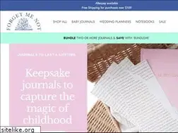 Sites similar to forgetmenotjournals.com