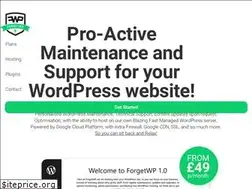 Sites similar to forgetwp.com