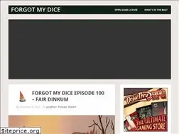 Sites similar to forgotmydice.com