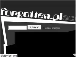 Sites similar to forgotten.pl