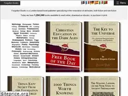 Sites similar to forgottenbooks.com