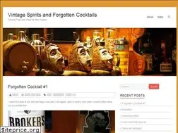 Sites similar to forgottencocktails.com