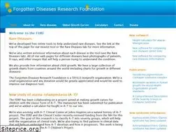 Sites similar to forgottendiseases.org