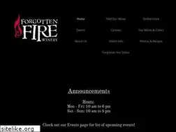 Sites similar to forgottenfirewinery.com