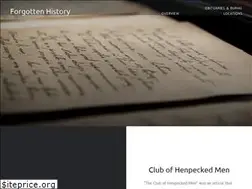 Sites similar to forgottenhistory.net