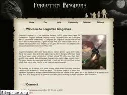 Sites similar to forgottenkingdoms.org