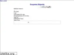 Sites similar to forgottenmajority.net