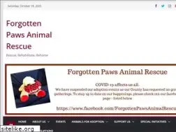 Sites similar to forgottenpaws.org