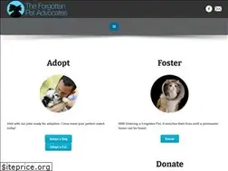 Sites similar to forgottenpetadvocates.com