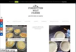 Sites similar to forgottenwayfarms.com