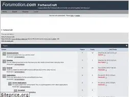 Sites similar to forhavucraft.forumotion.com