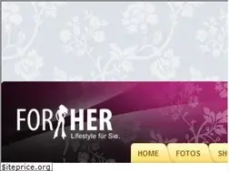 Sites similar to forher.de