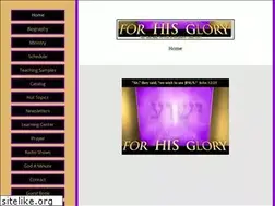 Sites similar to forhisglory.org