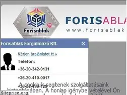 Sites similar to forisablak.hu